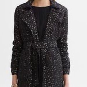 NWT Banana Republic Monogram lace trench coat